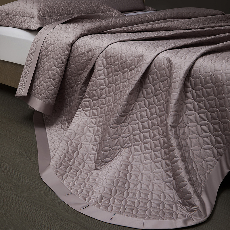Home Textiles Premium - Set Sprei Quilted Katun Mesir 100S