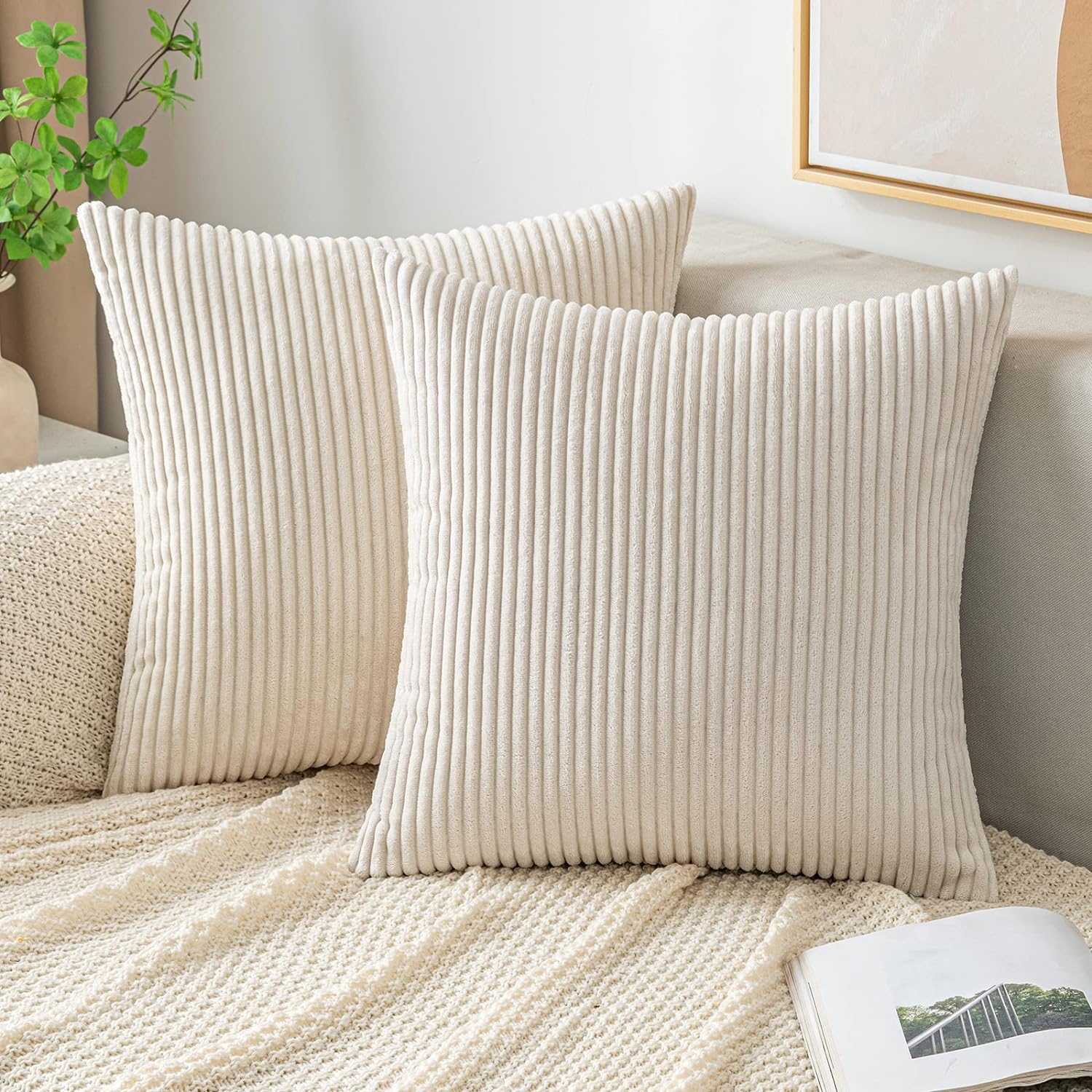 Sarung bantal Sofa korduroi de - Pillow Insert 18X18 ulasan dan harga