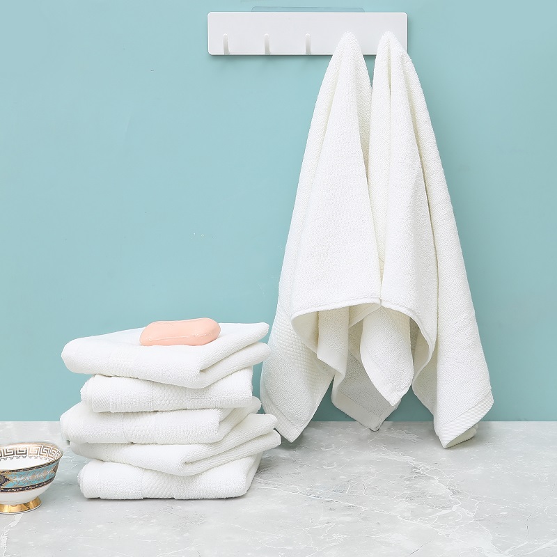 2/4/6 Buah Handuk Wajah Putih  - Home Textiles Face Towel ulasan dan harga