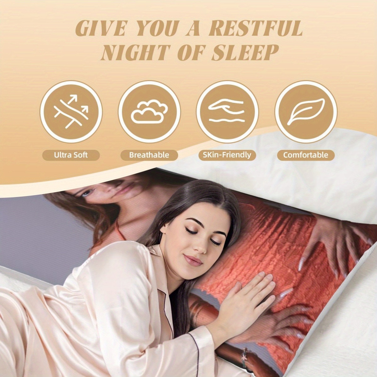 1 Sarung Bantal Foto Kustom –  - Home Textiles Usa ulasan dan harga